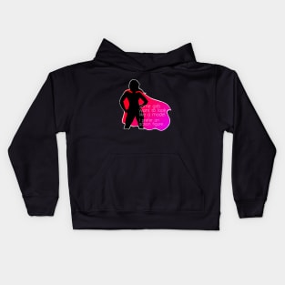 Action Figure Girl Kids Hoodie